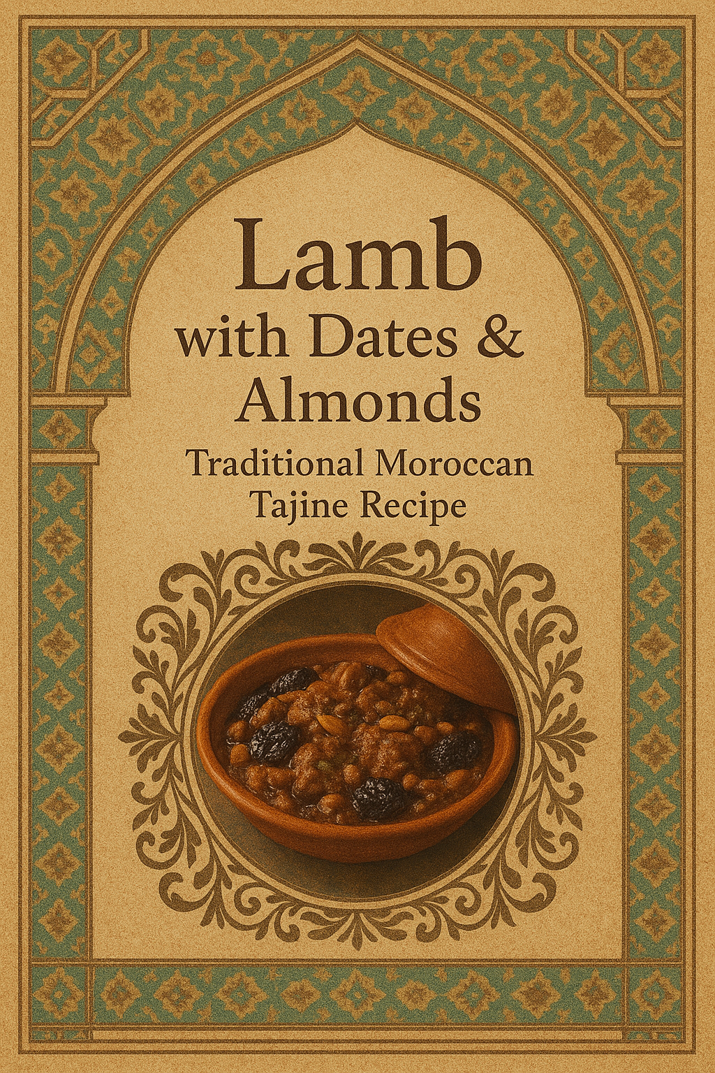 Lamb with dates & almonds - Moroccan Kitchen Secrets