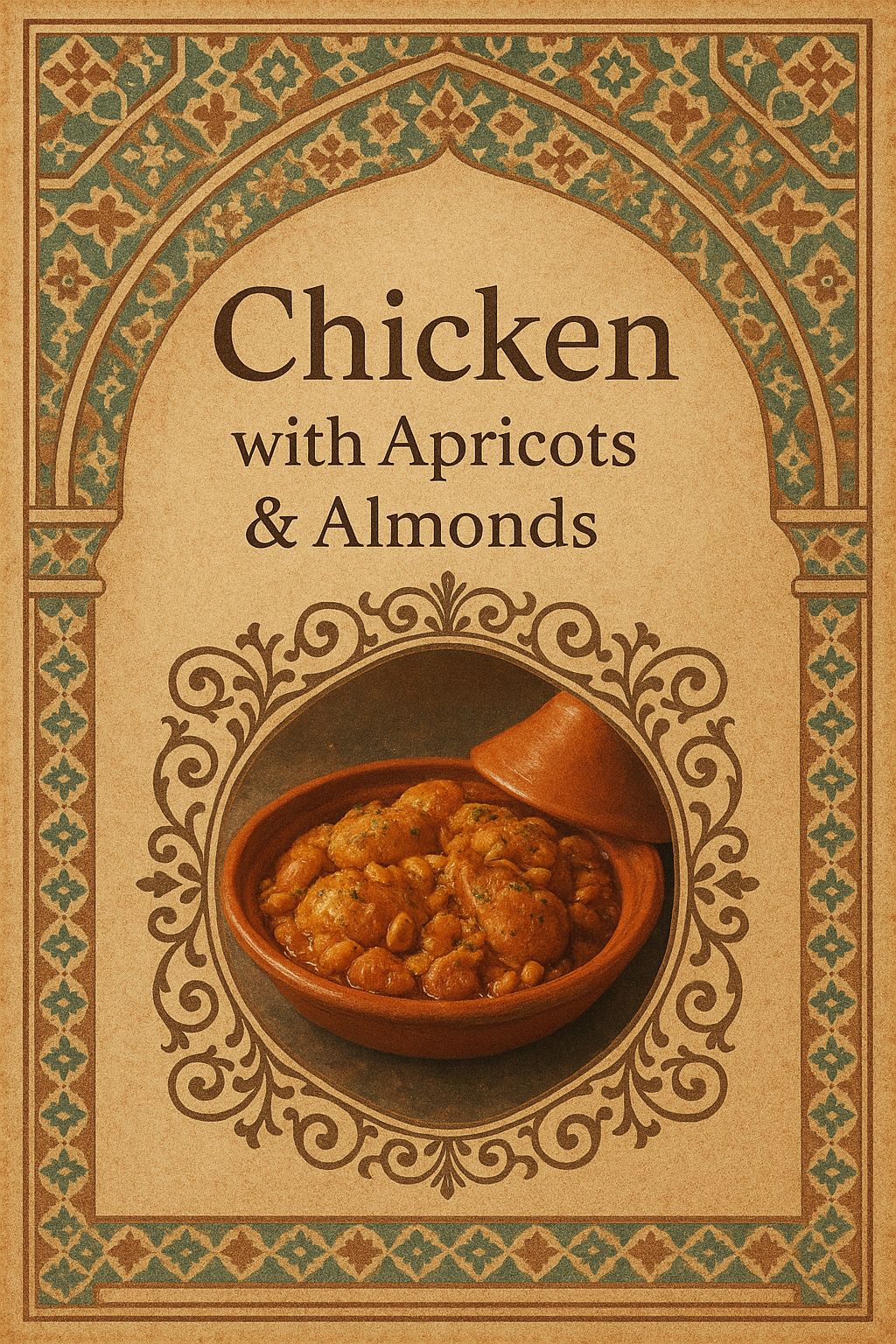 Chicken with Apricots & Almonds