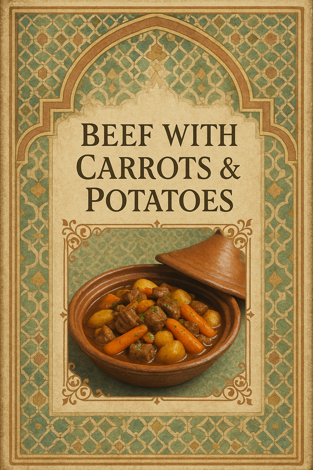 Beef with Carrots & Potatoes - Moroccan Kitchen Secrets